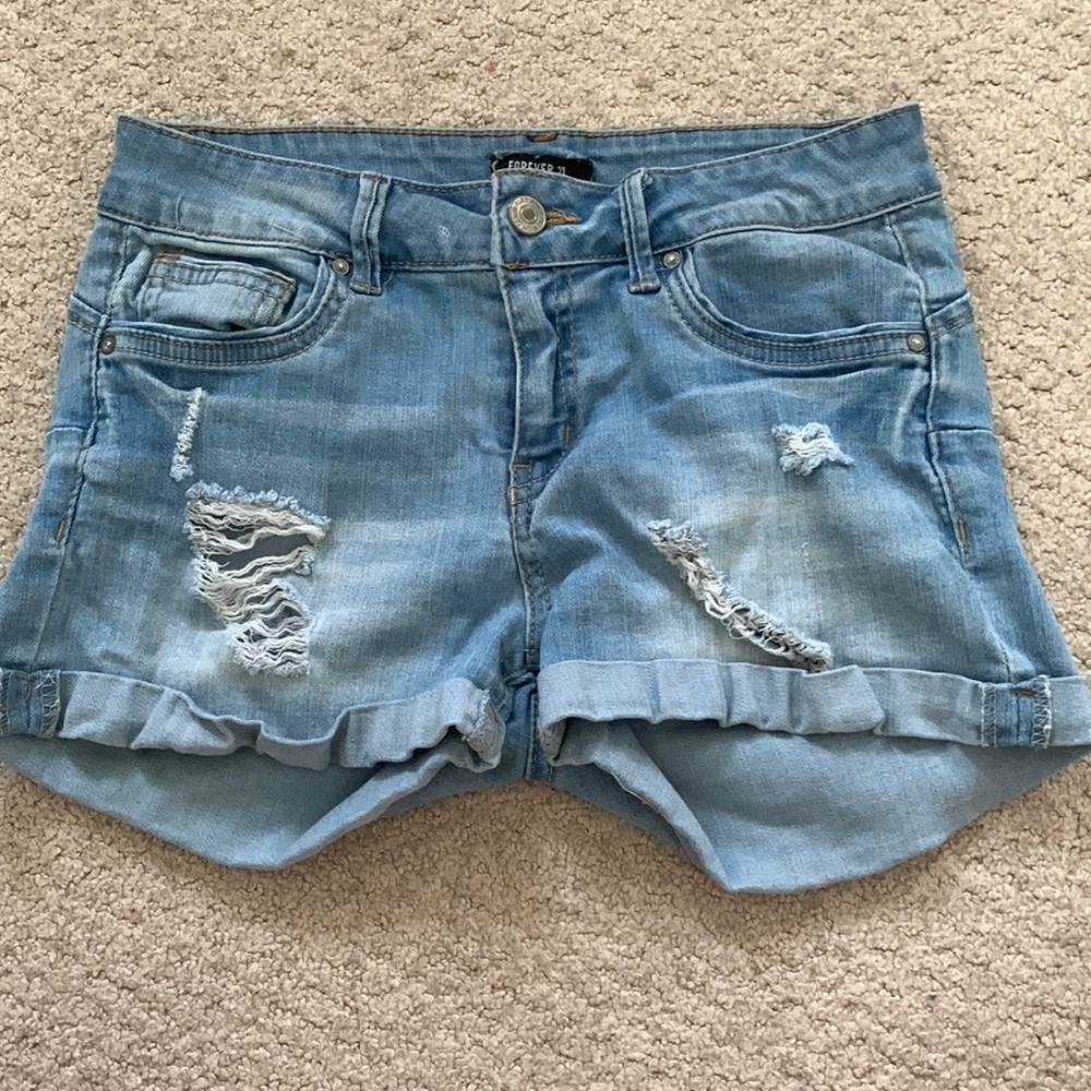forever 21 jean shorts